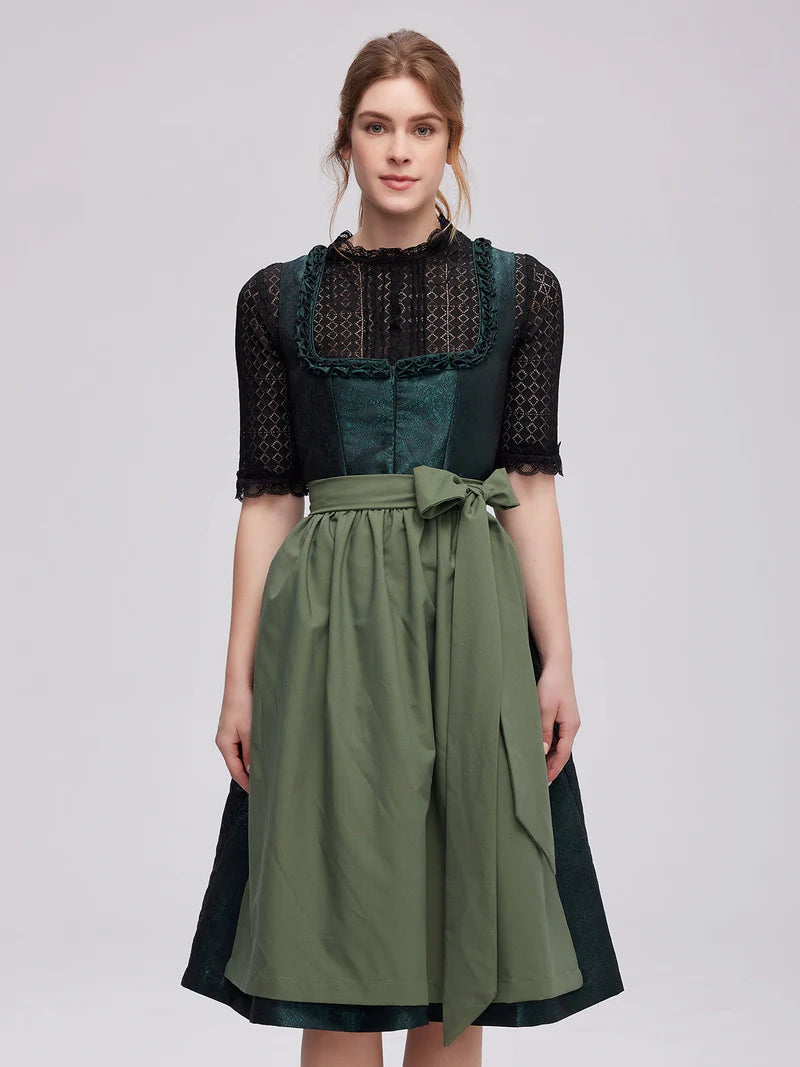 Dirndl in Mintgrün: Eine frische Brise in der Trachtenmode