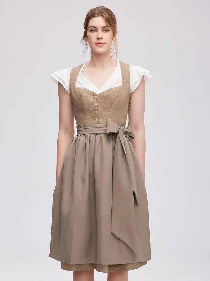 Fortsetzung: Dunkelgrünes Samt-Dirndl, Günstige Dirndl und Pflegeleichtes Dirndl in Dunkelgrün