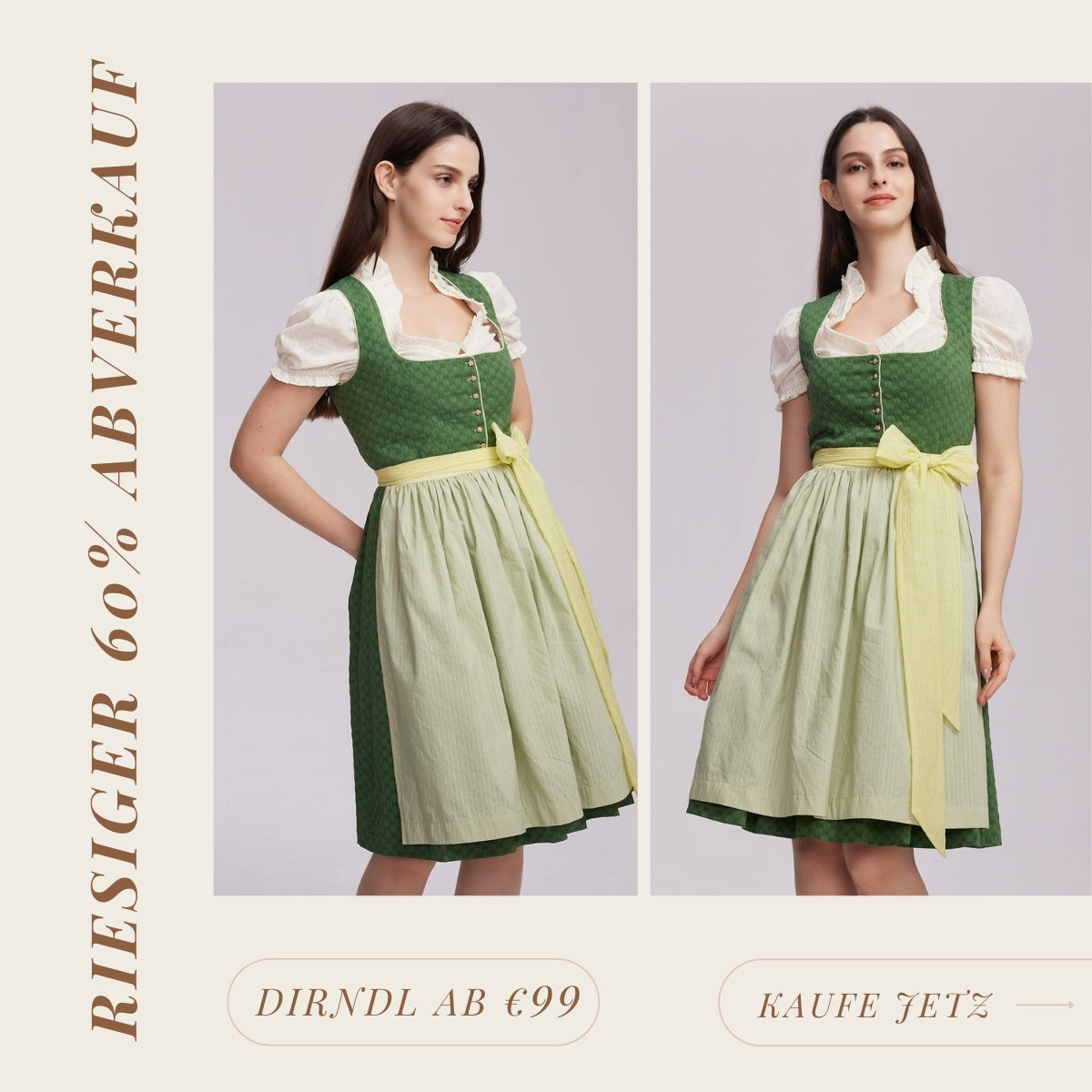 Entdecken Sie die Welt der dunkelgrünen Samt - Dirndls und - Blusen und kaufen Sie Dirndls in den USA