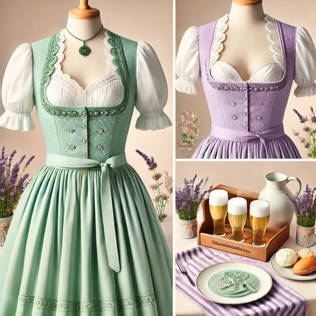 Dirndl - Eine Reise durch die Farben und Kombinationen