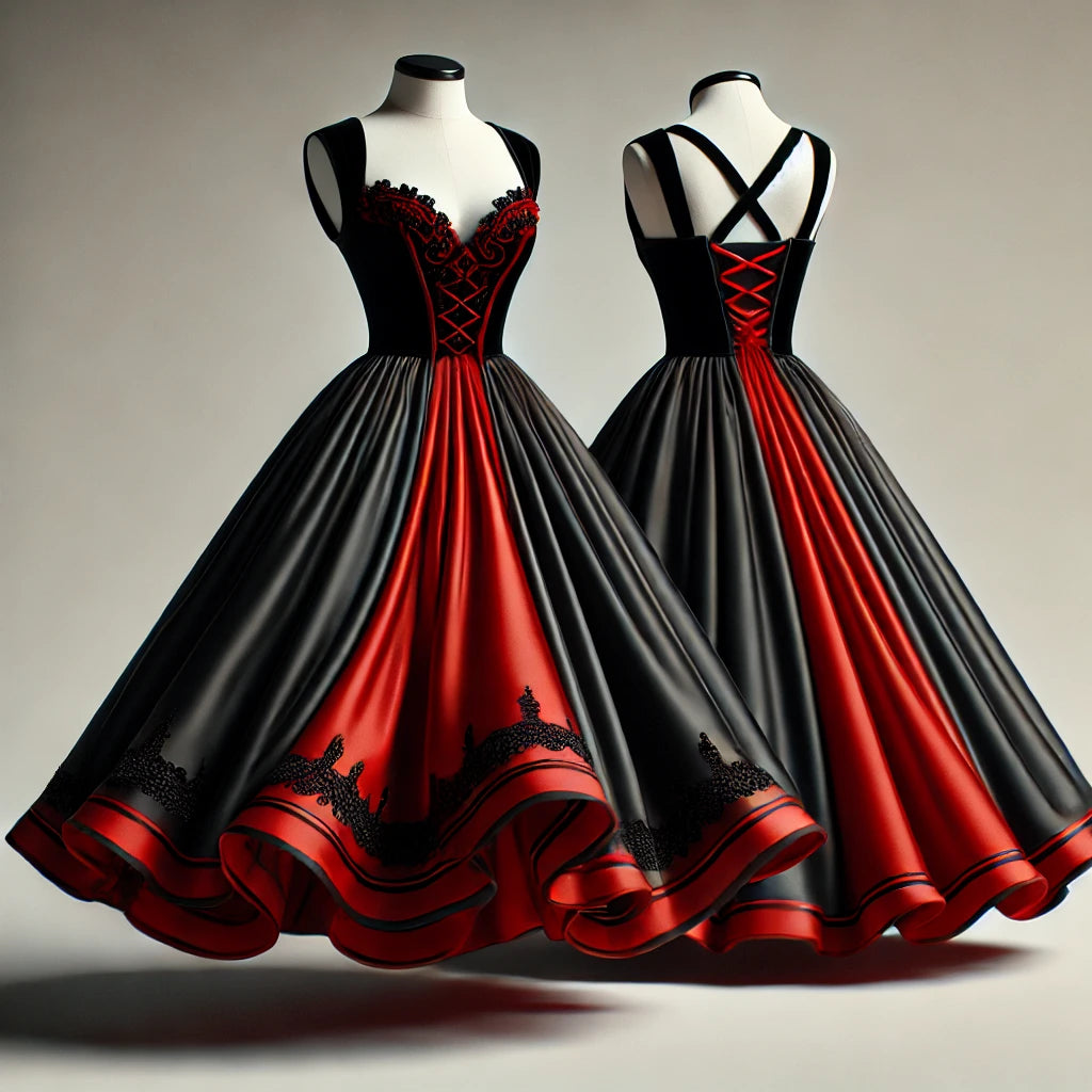 Die Schönheit der schwarzen, roten und günstigen Dirndl - Eine Reise in die Welt der Entscheidungen und Selbstentdeckung