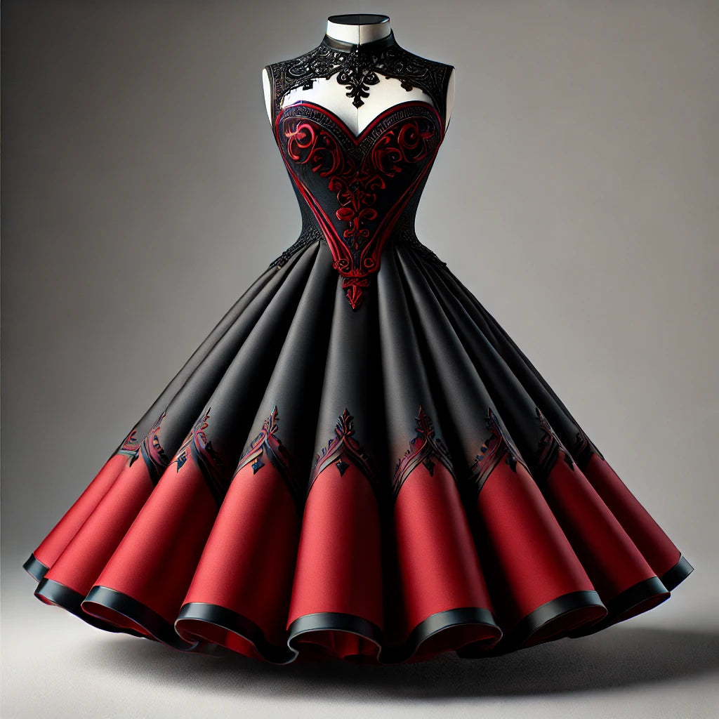 Die Schönheit der schwarzen, roten und samtigen Dirndl - Eine Reise in die Welt der Eleganz und Selbstfindung