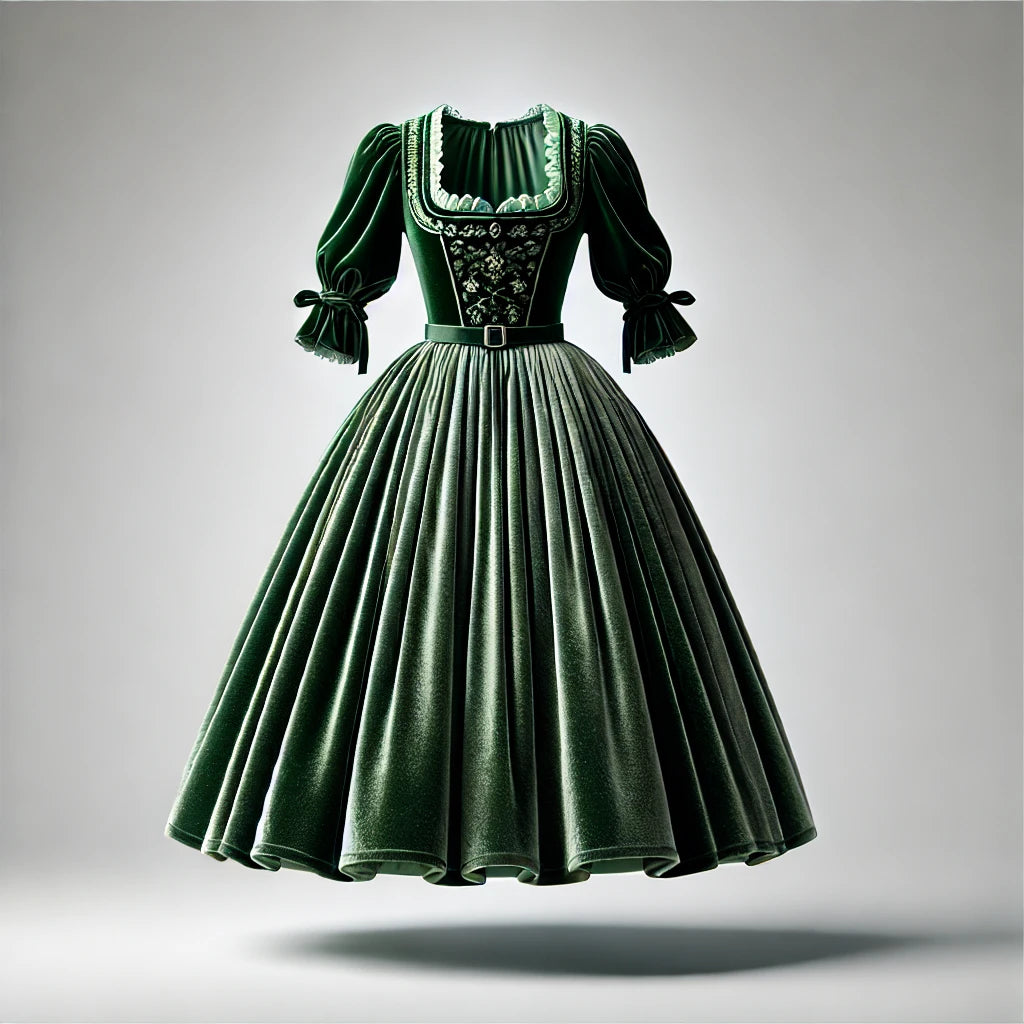Das grüne Dirndl: Eleganz, Tradition und innere Emotionen