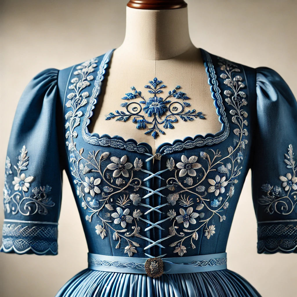 Elegantes Dirndl: Ein Spiel zwischen Tradition und moderner Raffinesse