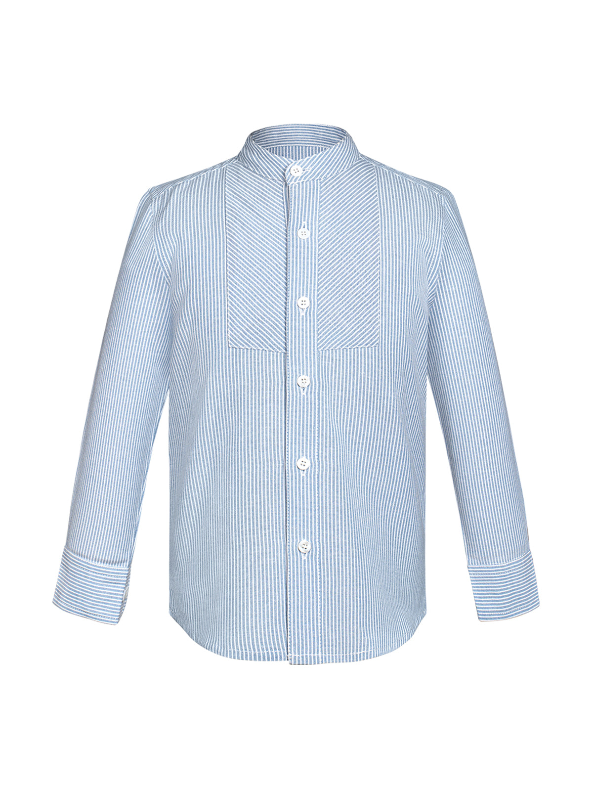 KINDER HEMD ELIAS IN HILL BLAU