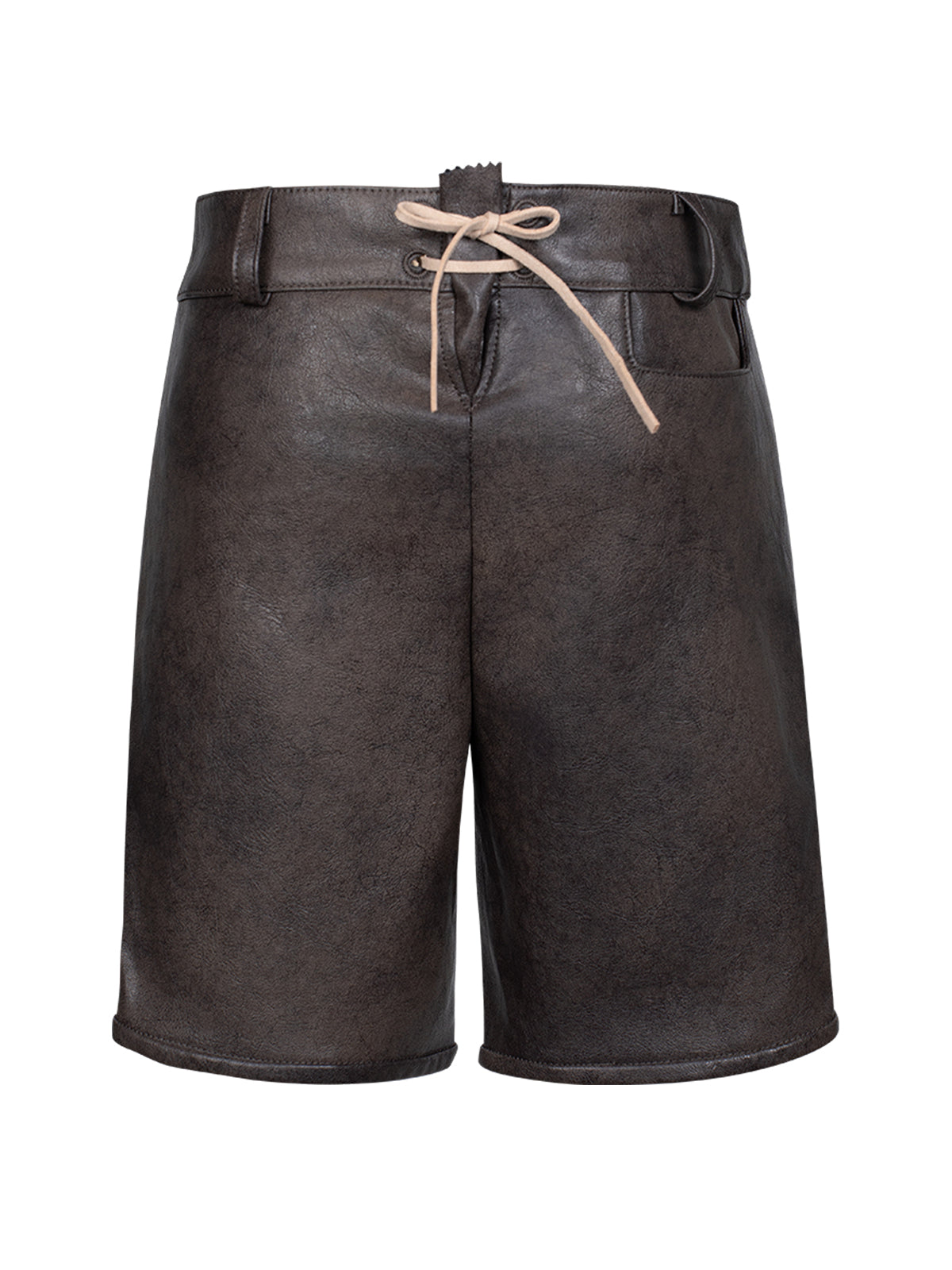 KINDER LEDERHOSE TARIUS IN DUNKELBRAUNE