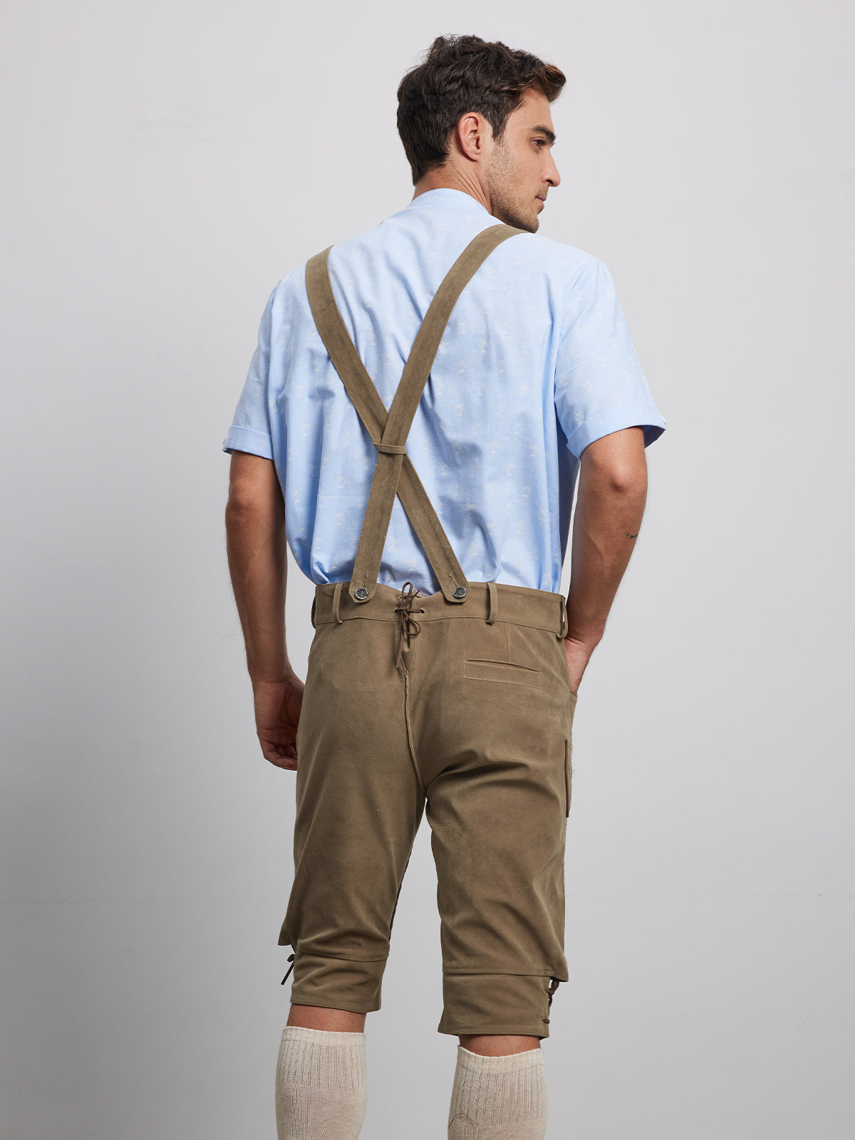 LEDERHOSE NORMAN IN DUNKELSAND