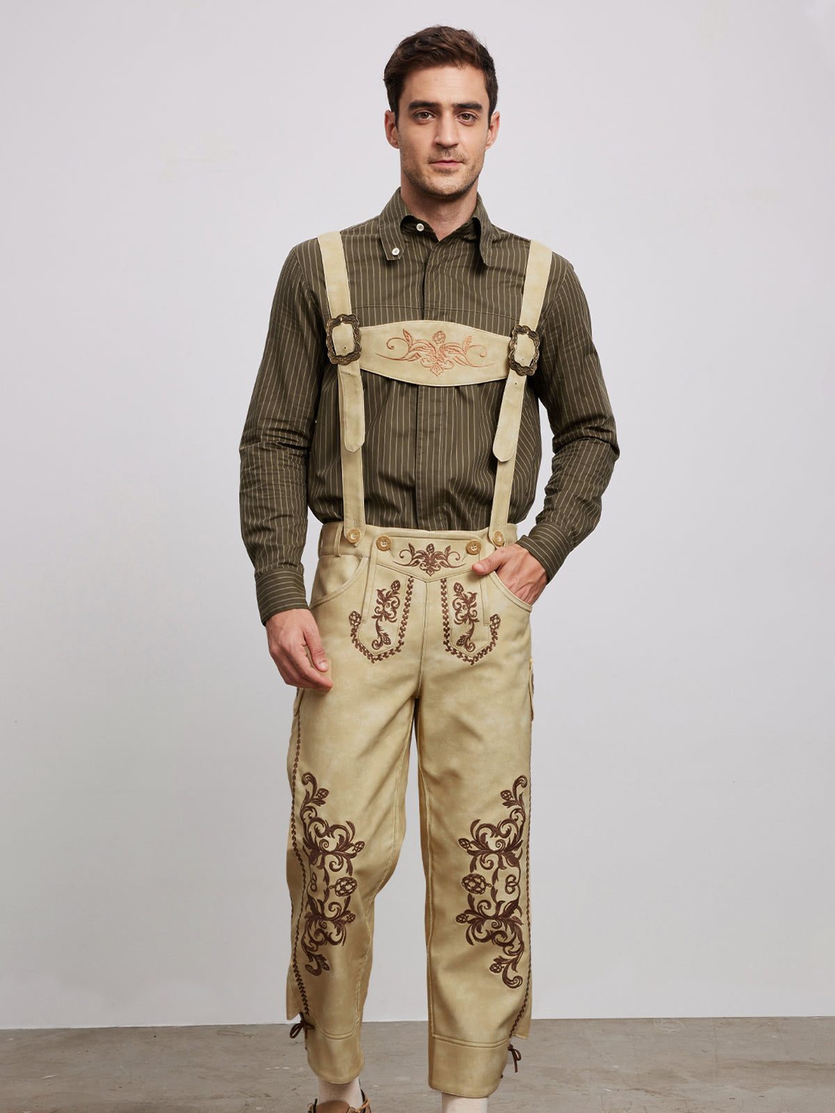 LEDERHOSE THEODOR IN HELLBRAUN