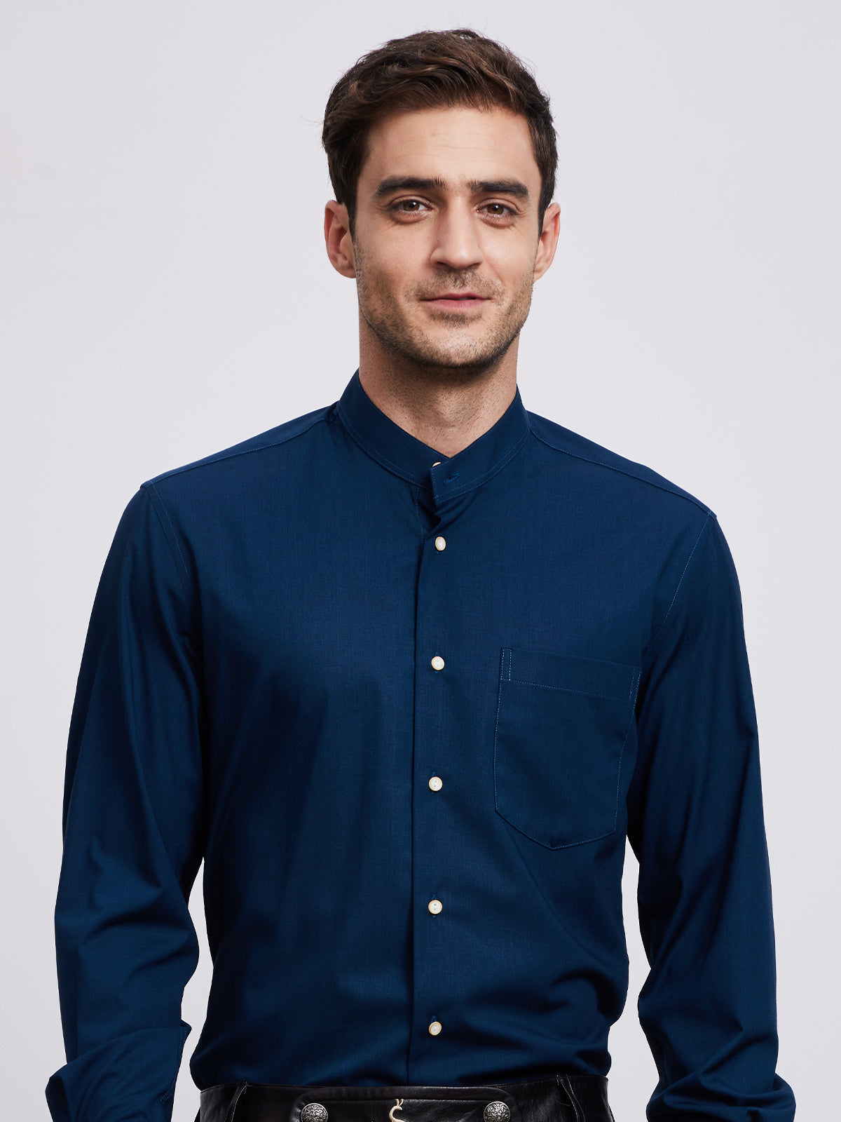 HERRENHEMD ELIAS DUNKELBLAU