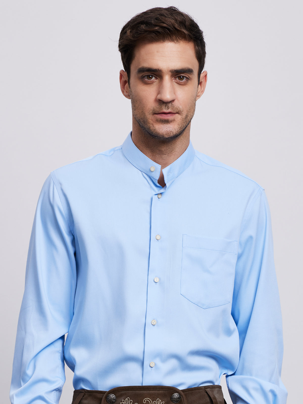 HERRENHEMD ELIAS HILLBLAU