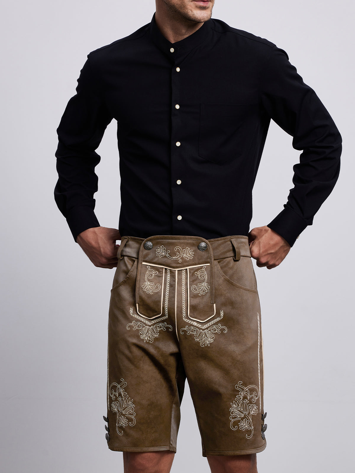 LEDERHOSE TARIUS IN BRAUNE