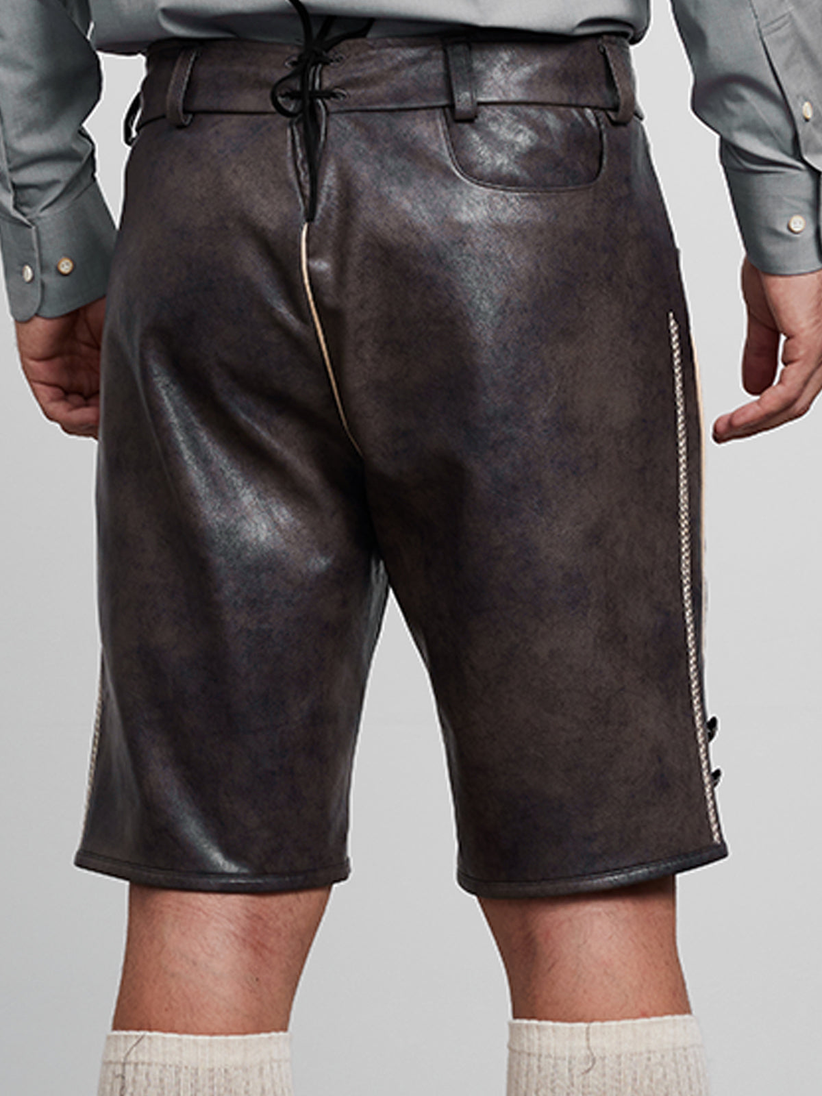 LEDERHOSE TARIUS IN STEINBRAUNE
