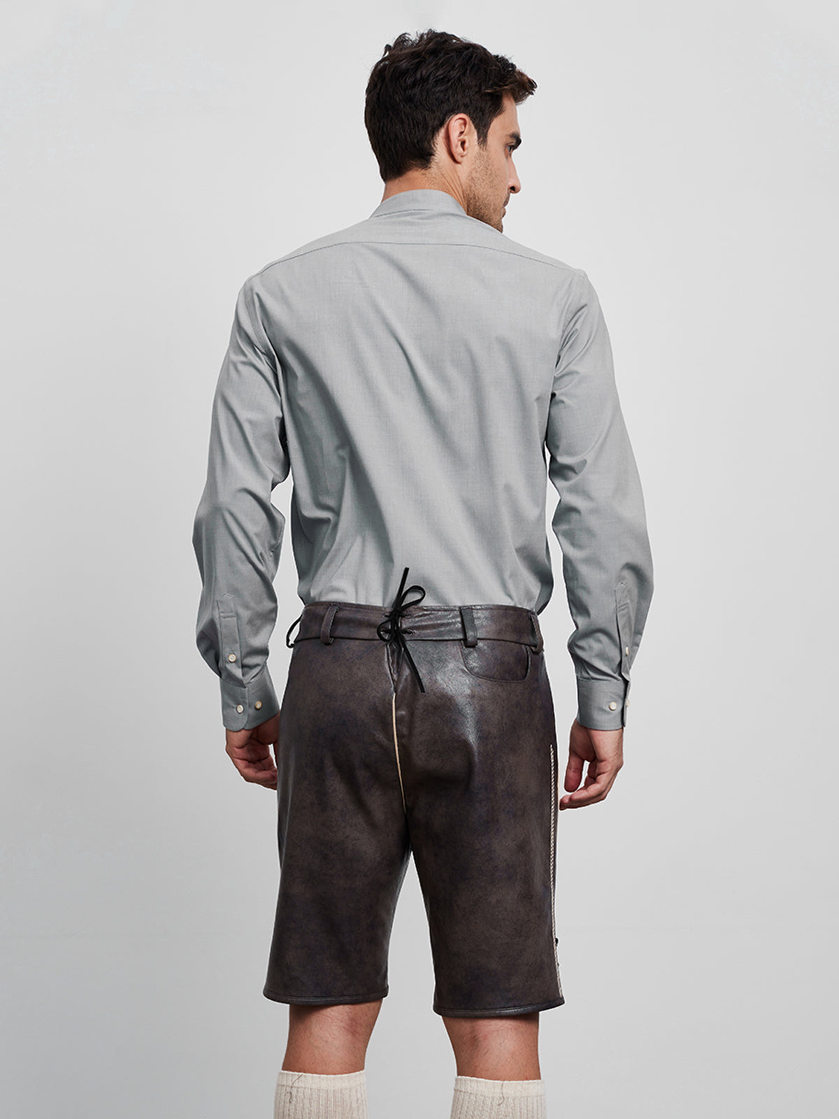 LEDERHOSE TARIUS IN STEINBRAUNE