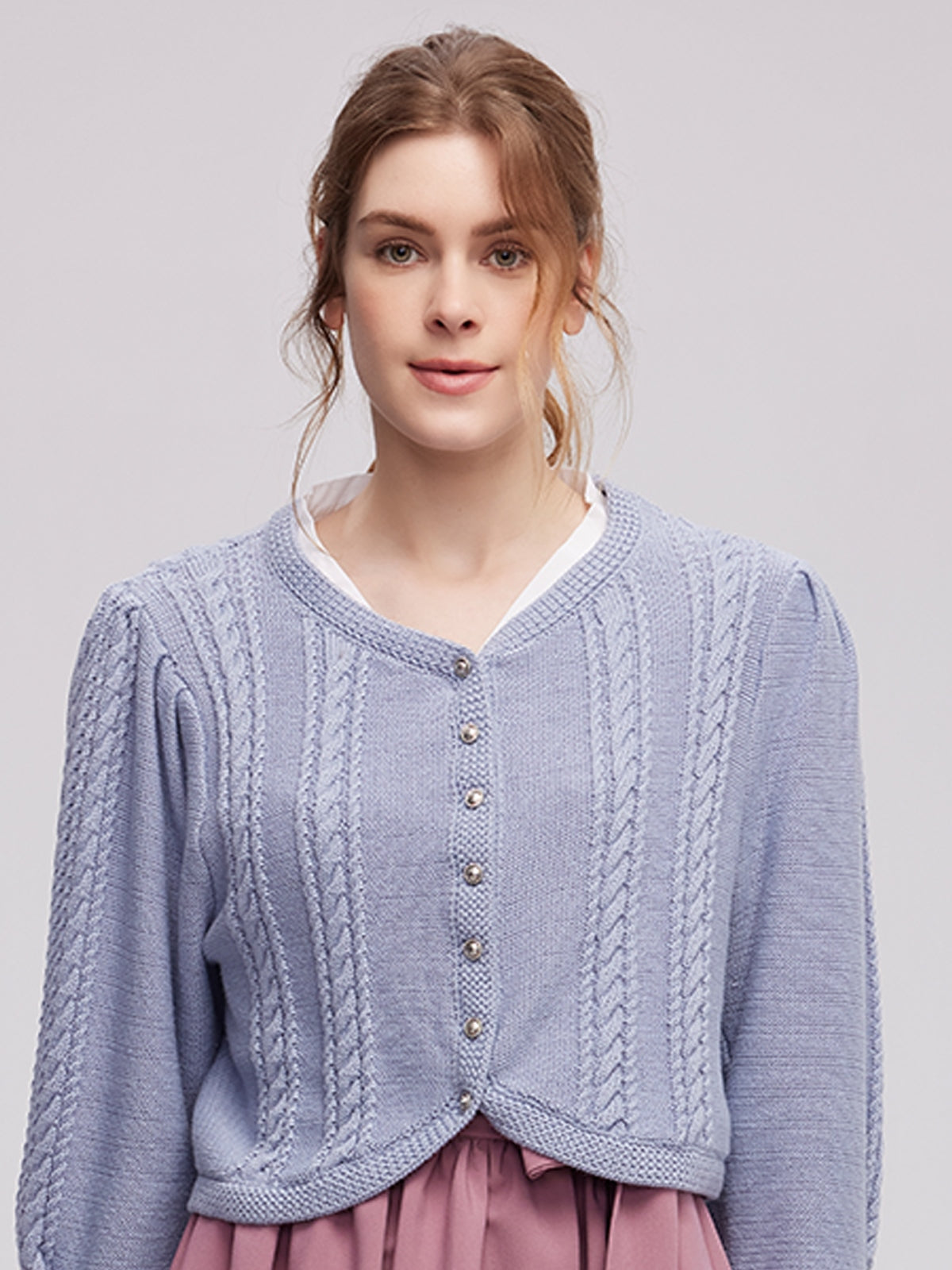 STRICKJACKE - MARTHA IN BLAU