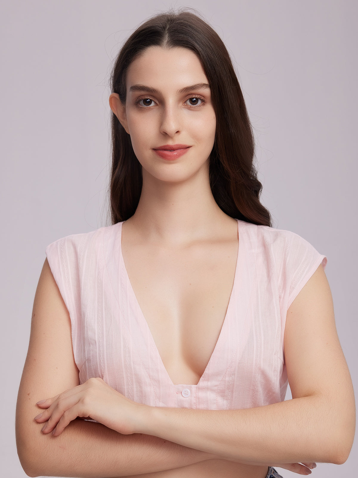 DIRNDLBLUSE - MILANA IN ROSA