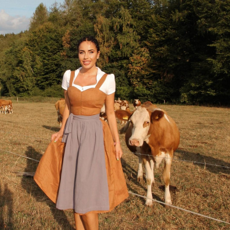 Elegante Wintermode: Das Dirndl perfekt in die kalte Jahreszeit integrieren