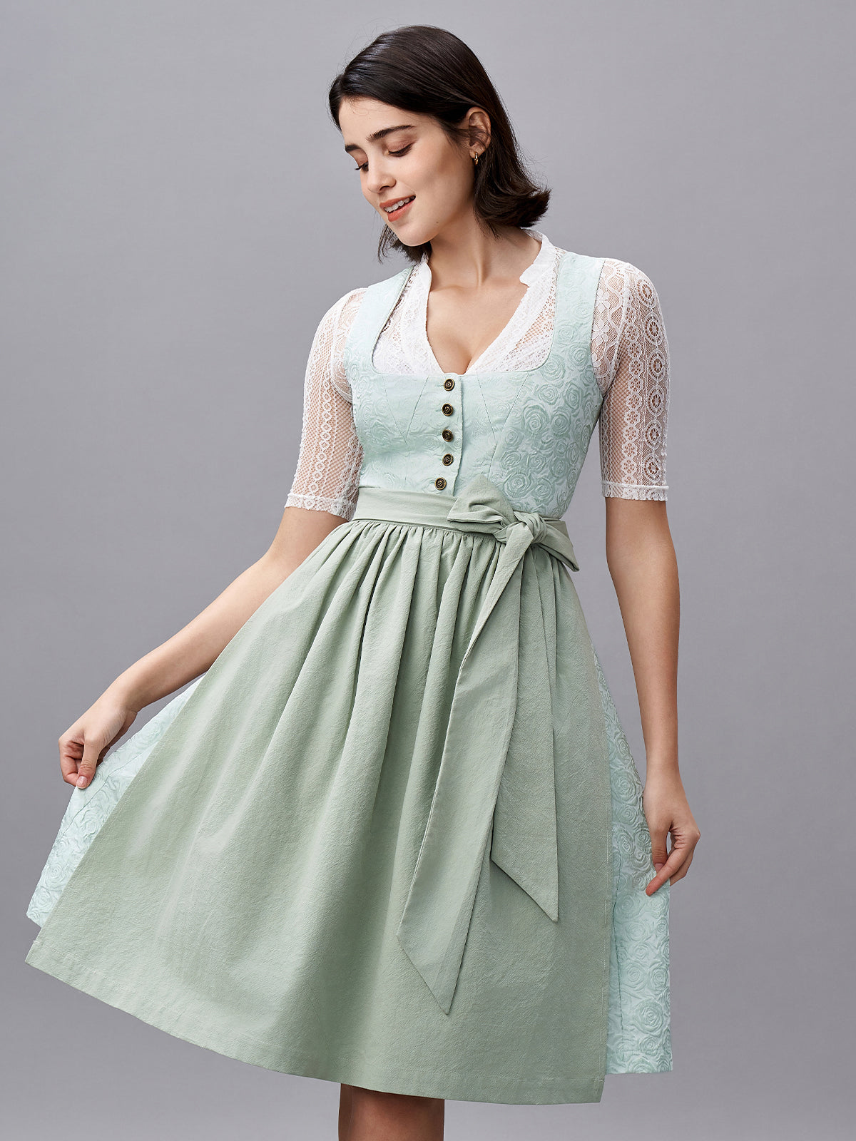 Grünes Dirndl, Dirndl Olivgrün & Dirndl Costume Oktoberfest: Die ultimative Farbpalette für Tradition und Moderne