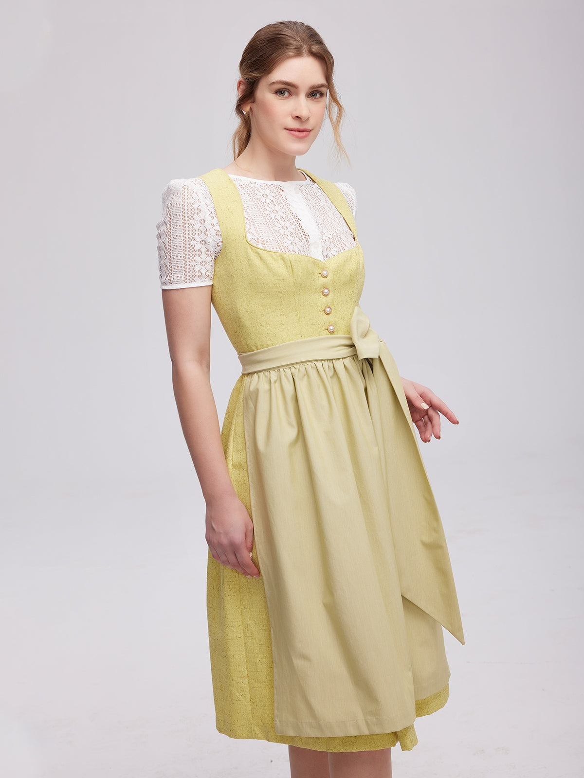 Dirndl Gelb Samt: Eleganz und Luxus in der traditionellen Tracht