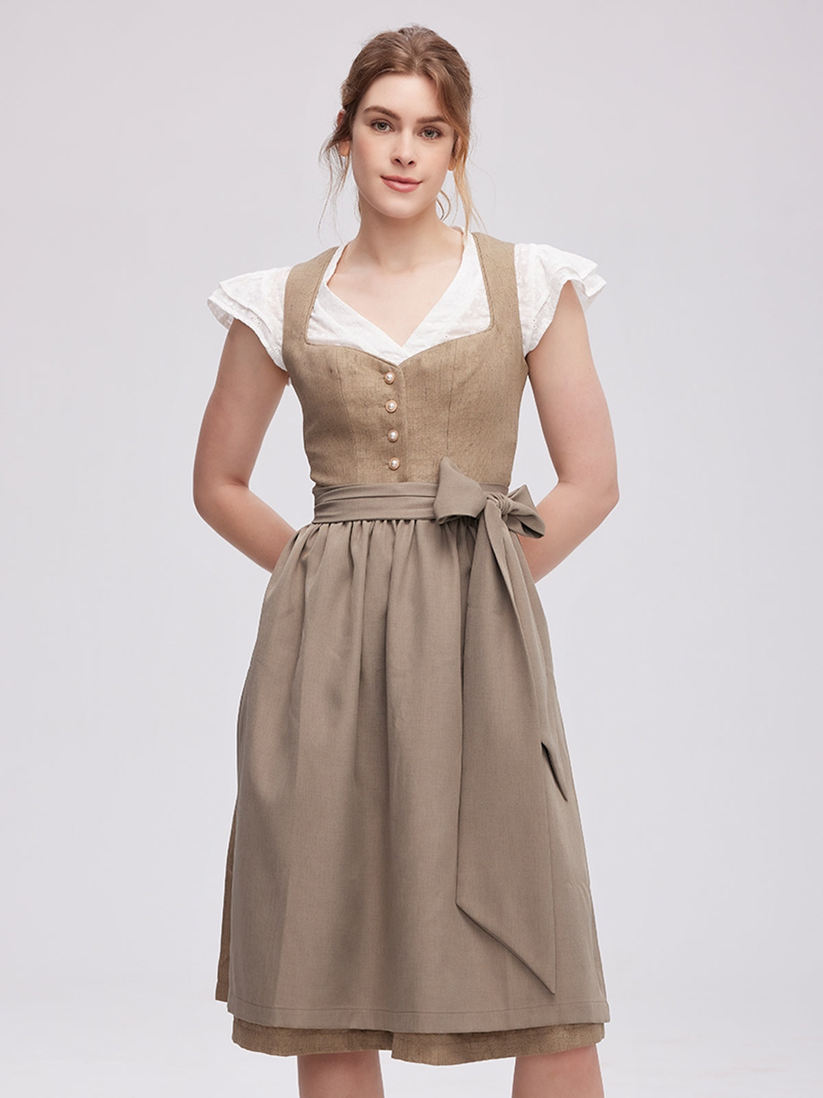 DIRNDL - AMANA IN BROWN