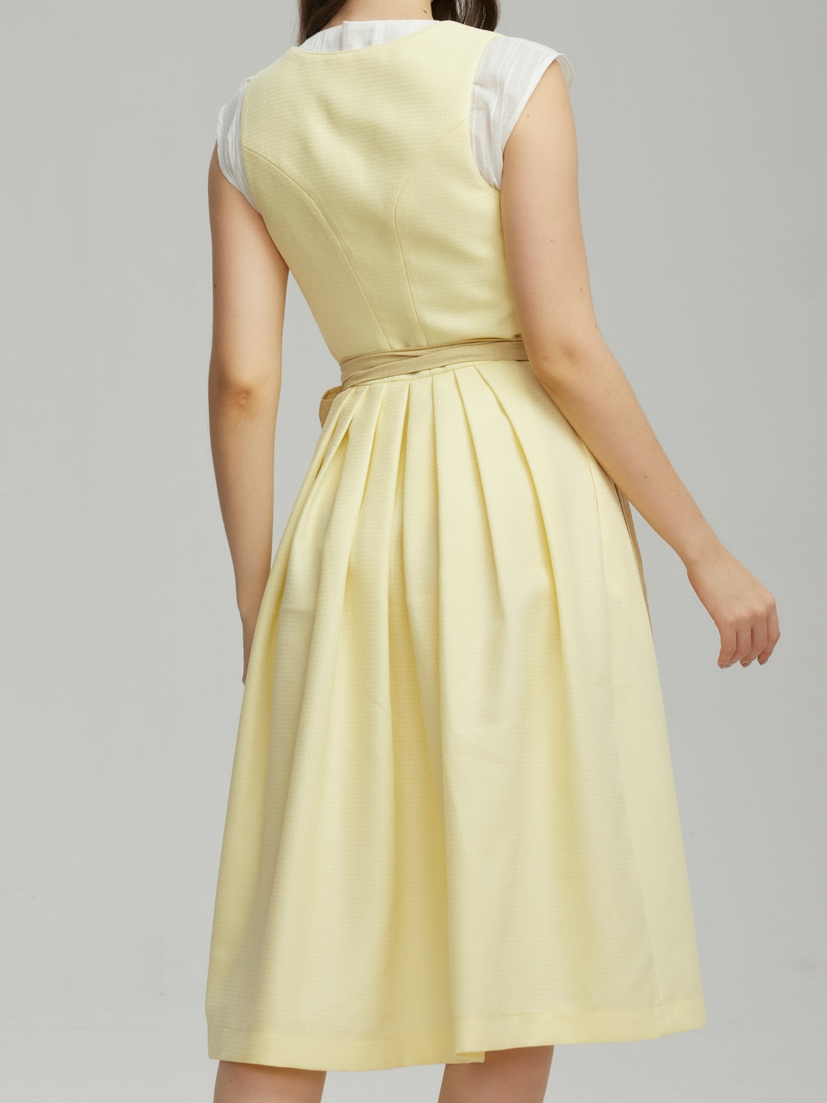 DIRNDL - CAMILLE IN LIME YELLOW